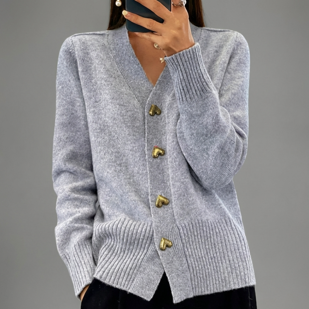 Warmth, Elegance, and Timeless Feminine Charm Cardigan