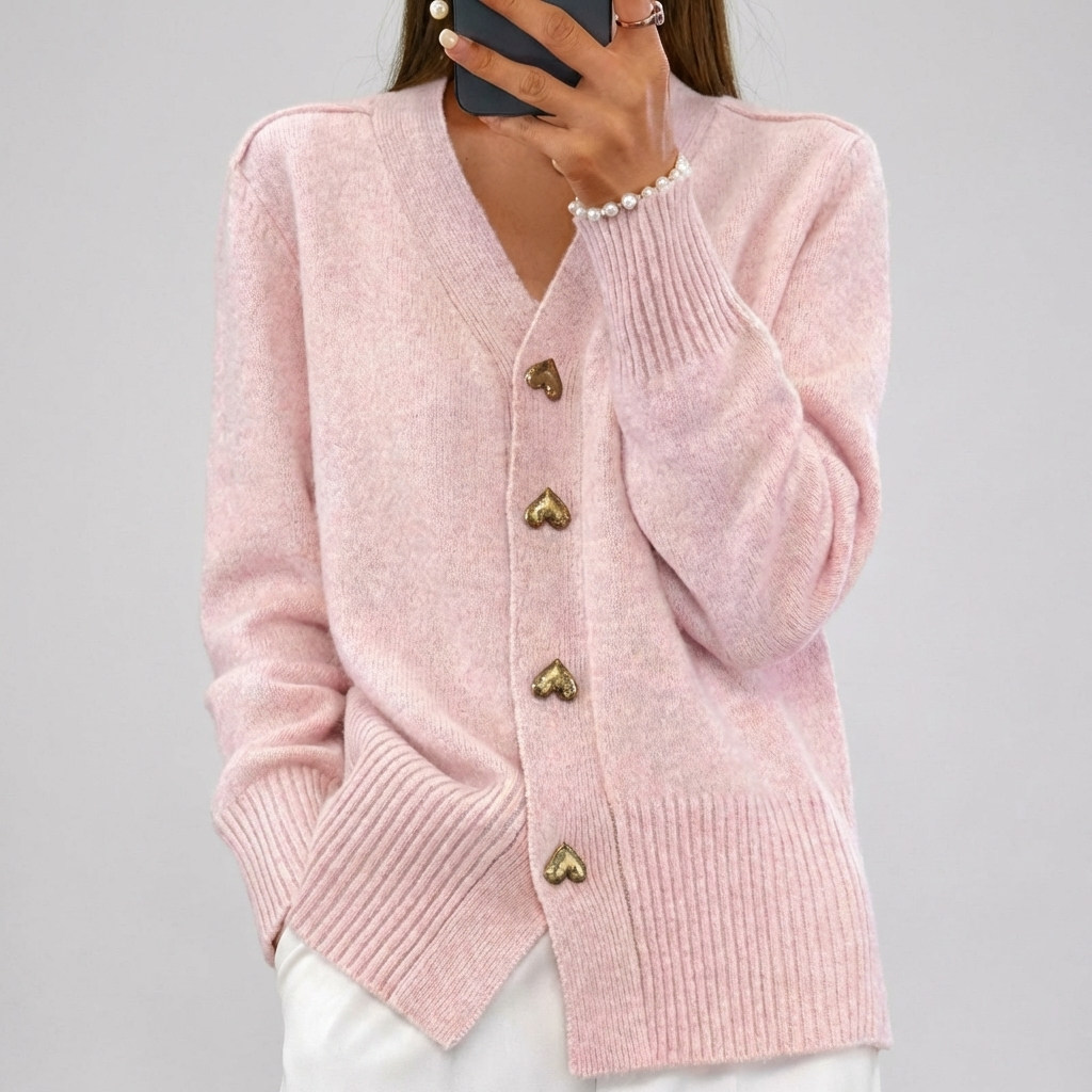Warmth, Elegance, and Timeless Feminine Charm Cardigan