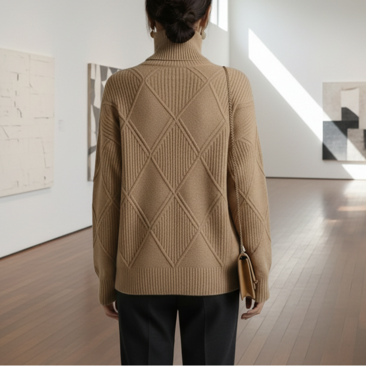 Women's fine Turtleneck Sweater