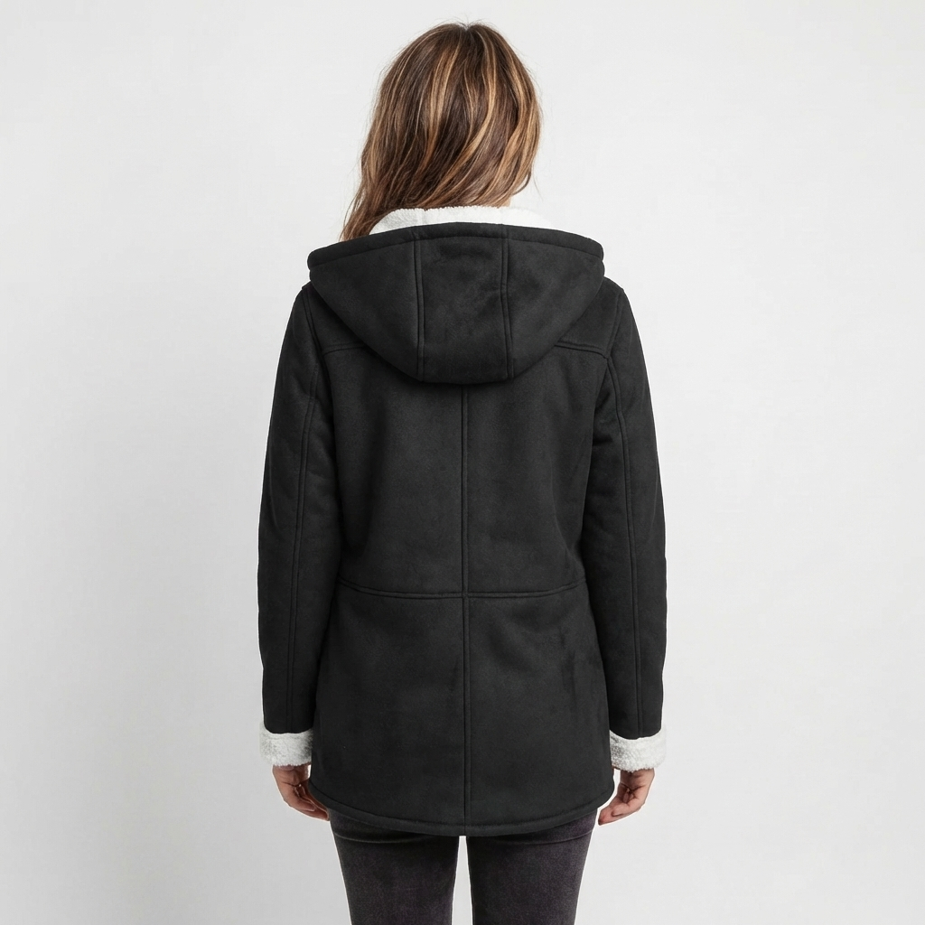 Clovima - Hooded Toggle Closure Women's Jacket