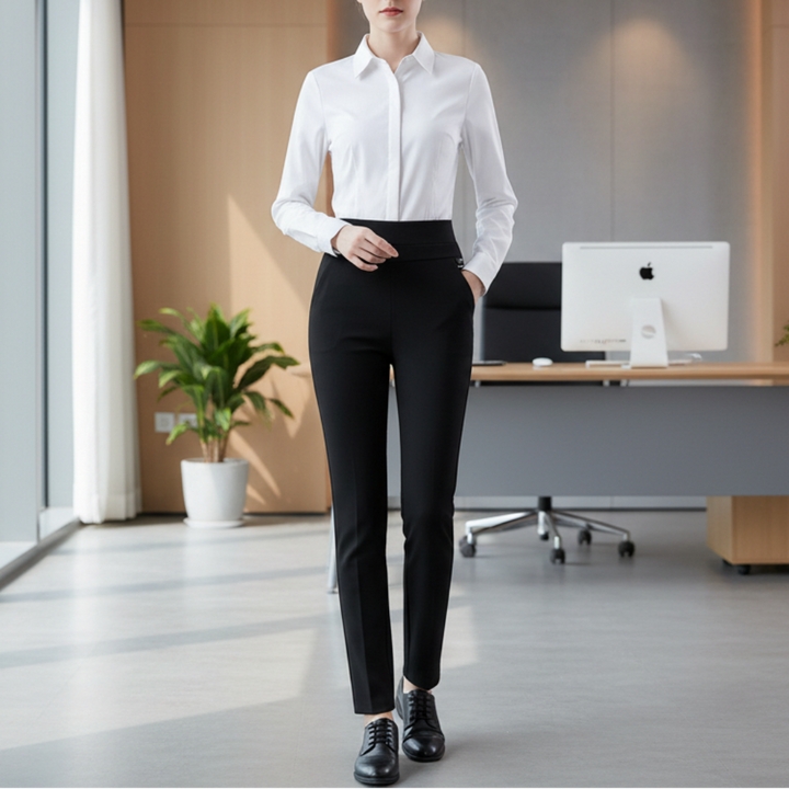 Stretch High-Waist Pants for Women
