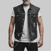 Retro Denim Vest for Men