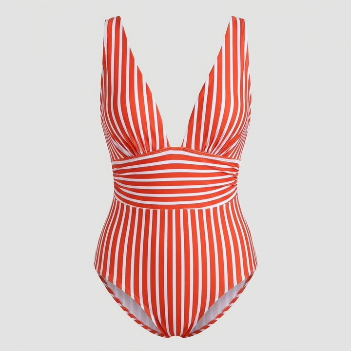 Striped Swimsuit for Women