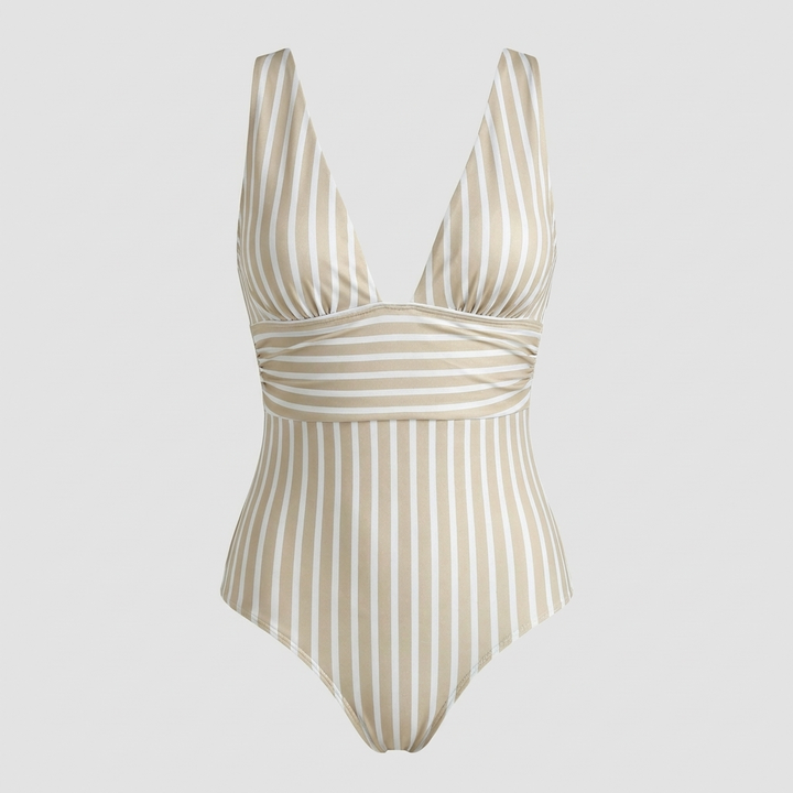 Striped Swimsuit for Women