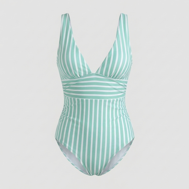 Striped Swimsuit for Women