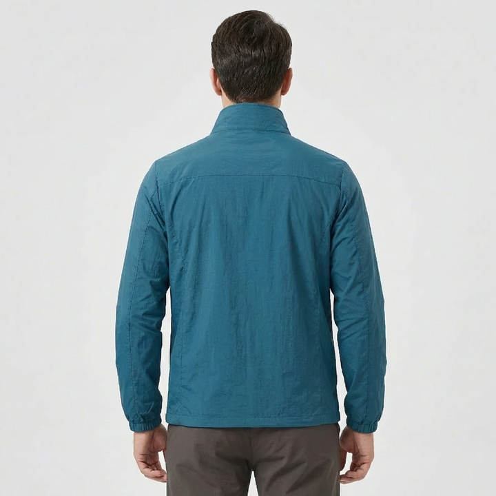 Lightweight  Zip-Up Windbreaker Jacket for Men