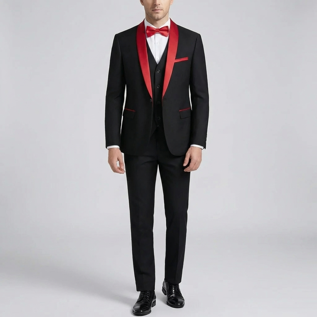 Slim Fit 3-Piece Formal Suit Set