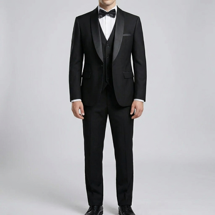 Slim Fit 3-Piece Formal Suit Set