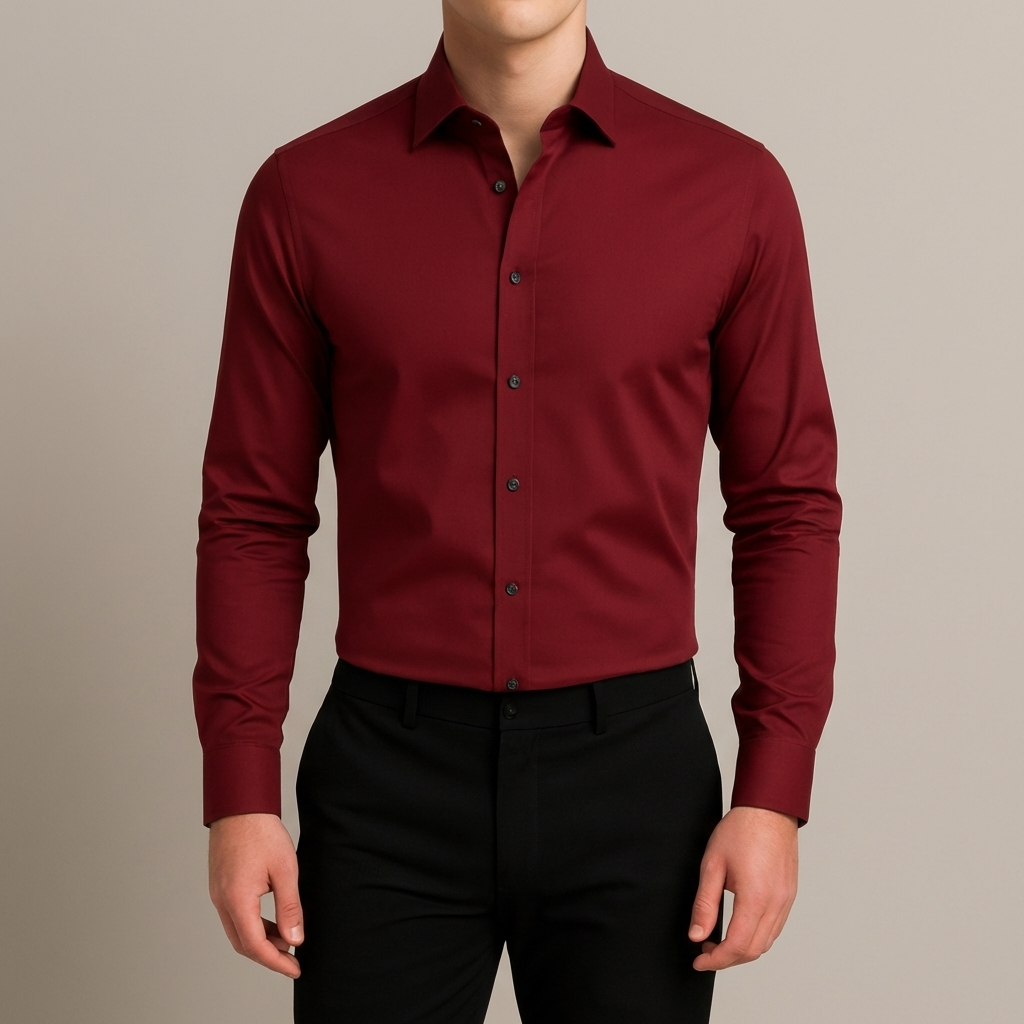 Stretch Business LongsleveesFor Men