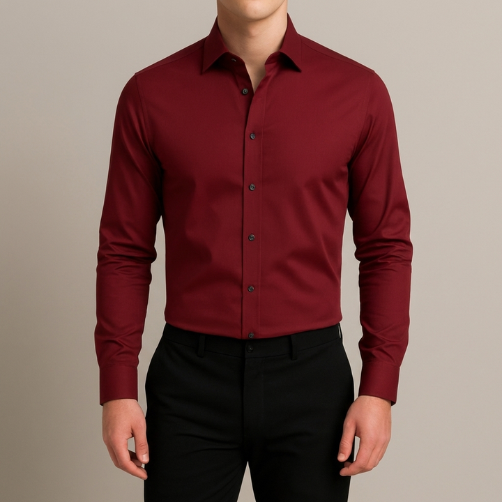 Stretch Business LongsleveesFor Men