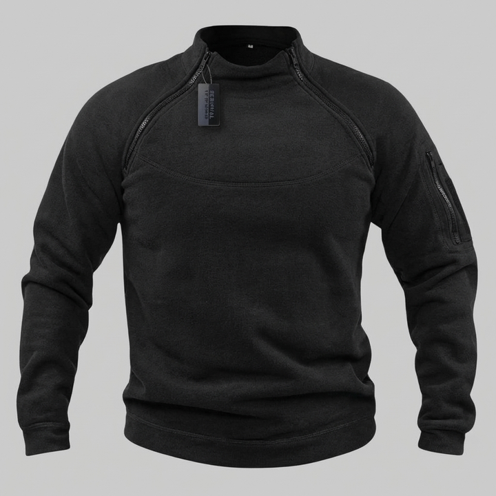 Versatile Stretch Sweater for Men