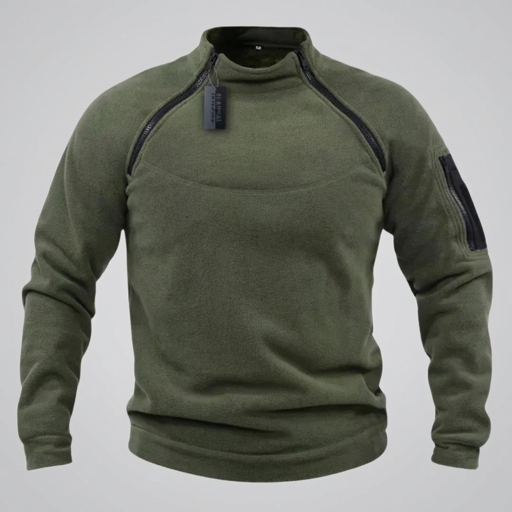 Versatile Stretch Sweater for Men