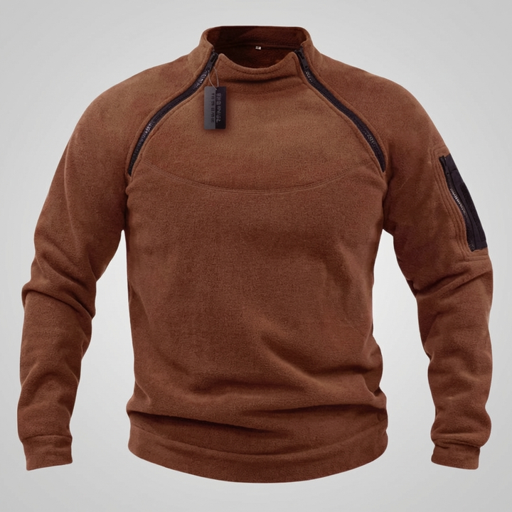 Versatile Stretch Sweater for Men