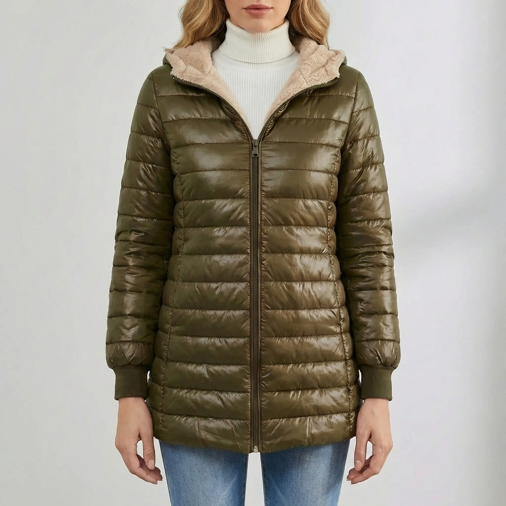 Quilted Insulated Casual Winter Jacket