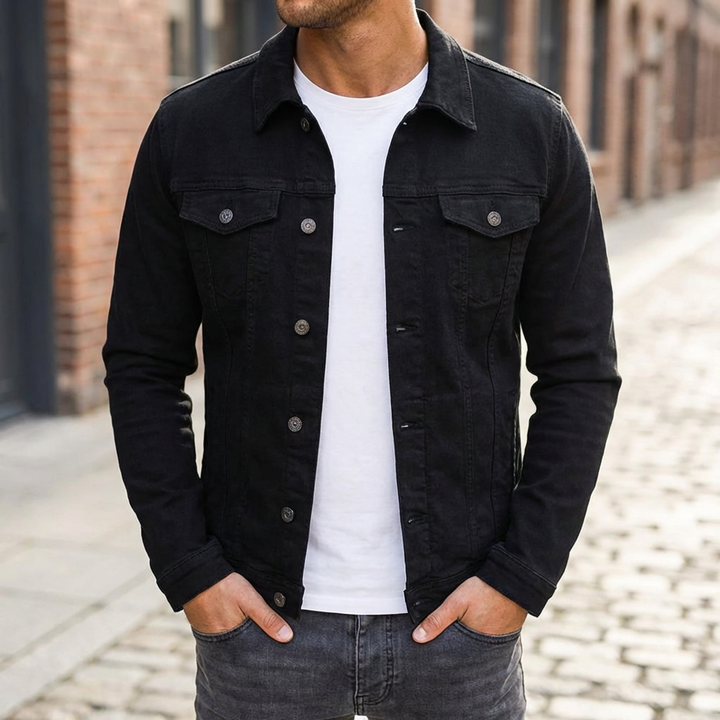 Casual Denim Jacket for Men