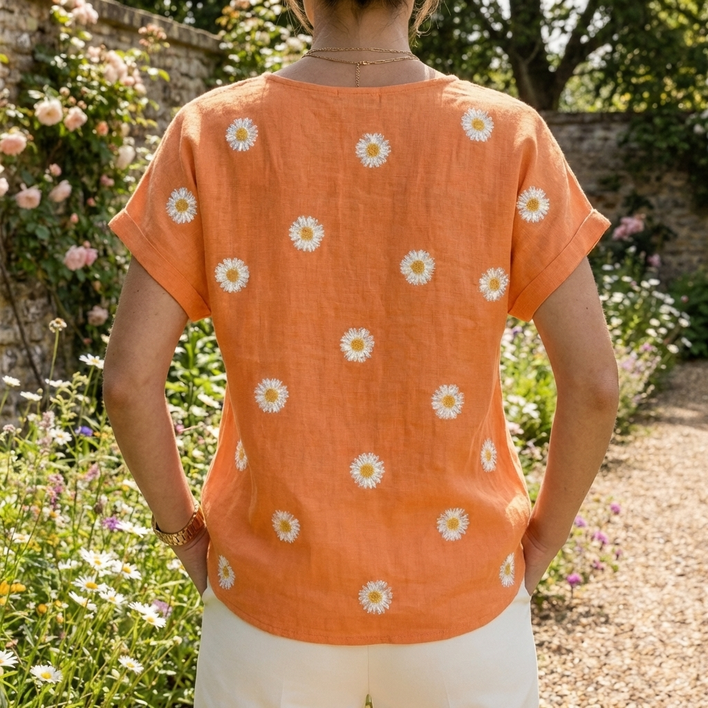 Casual V-Neck Blouse for Women