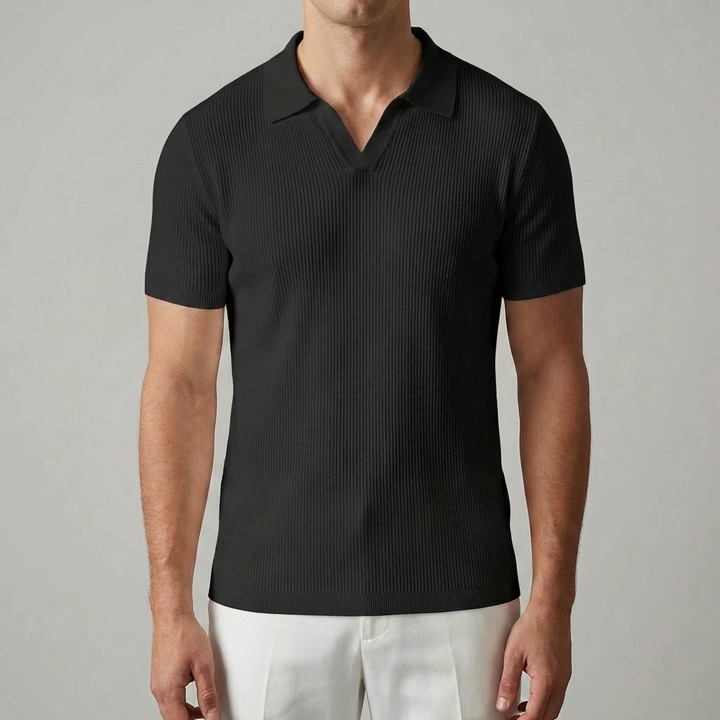 Casual Without Buttons Polo Shirt for Men