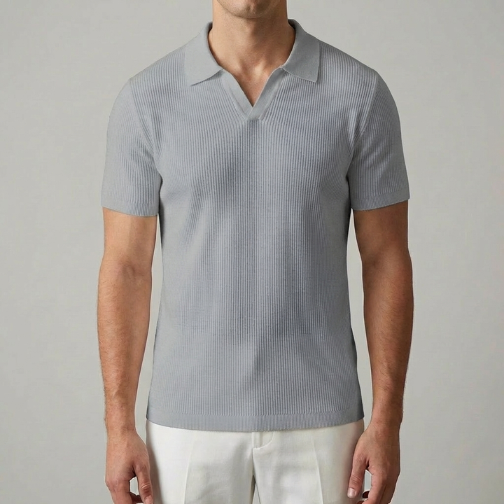 Casual Without Buttons Polo Shirt for Men