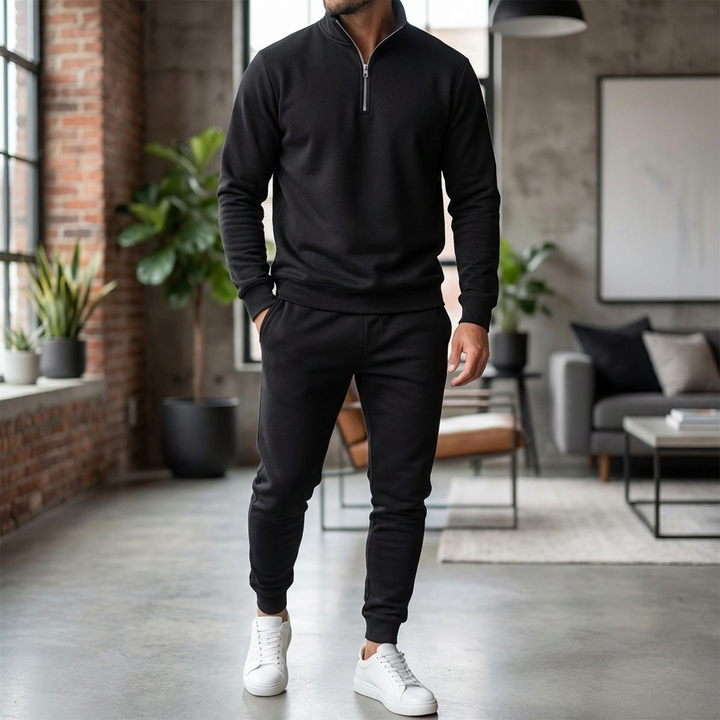 Slim-Fit Jogging Suit for Men