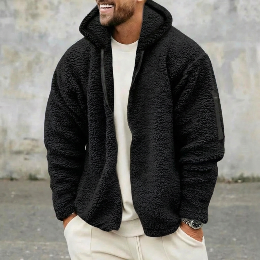 Reversible Fleece Jacket for Men