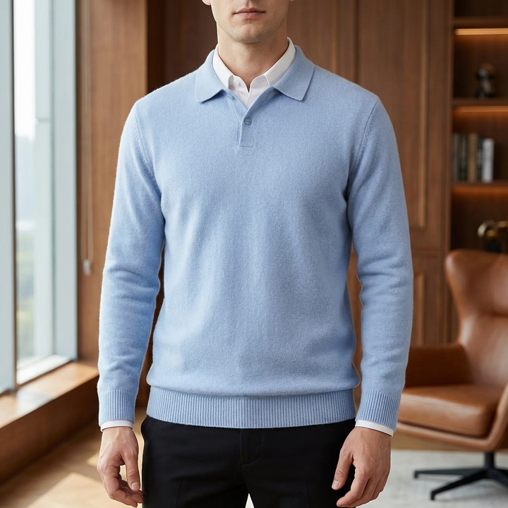 Faux fine Wool-like Sweater for Men