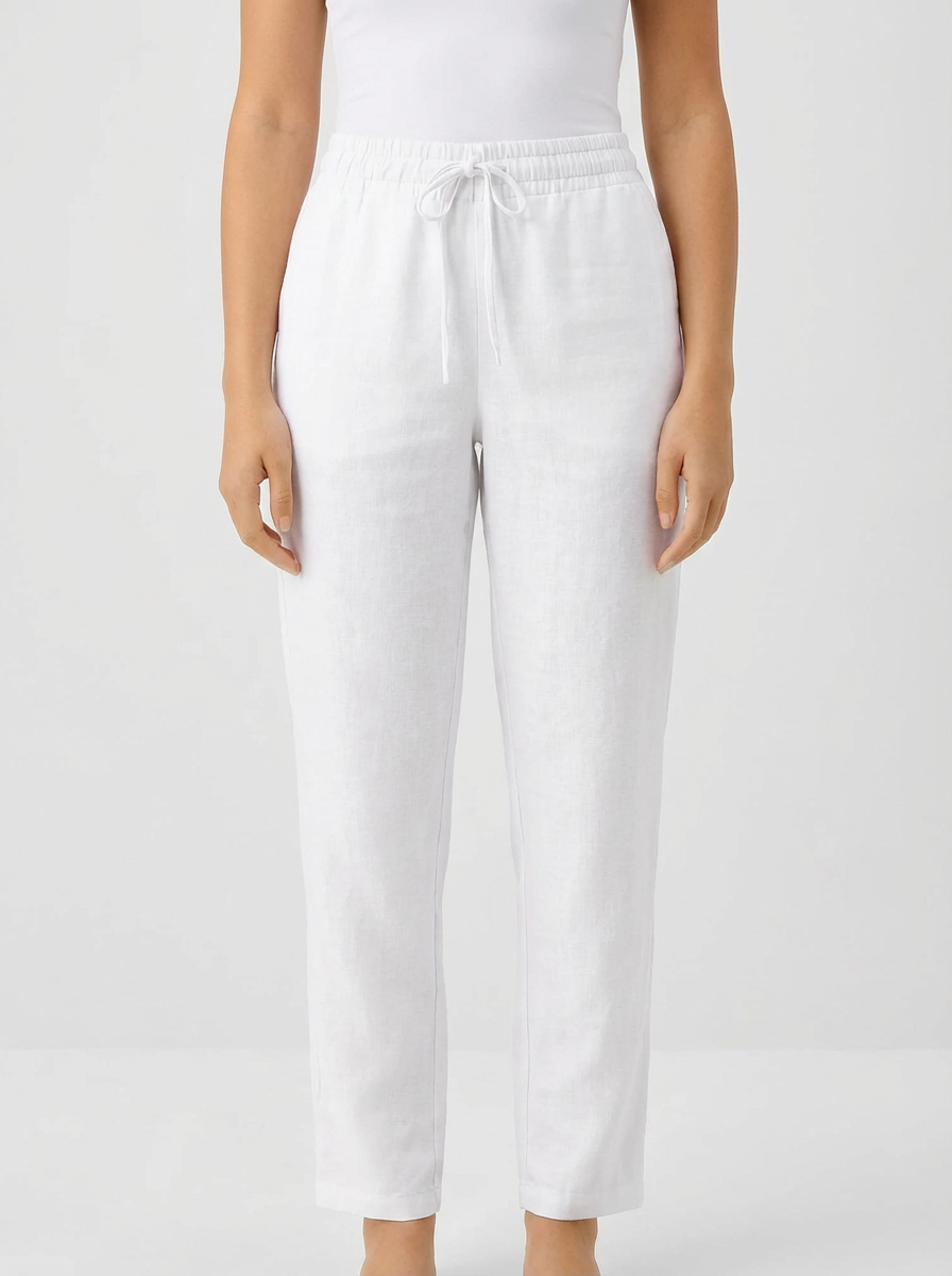 Relaxed Straight-Leg Women's Trousers