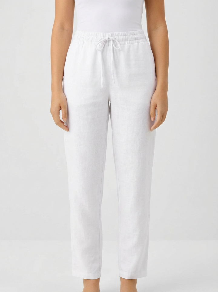 Relaxed Straight-Leg Women's Trousers