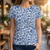 Round Neck-Casual Printed T-shirt for Women
