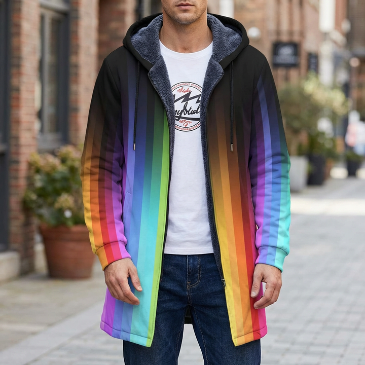 Retro Colorblock Vest for Men