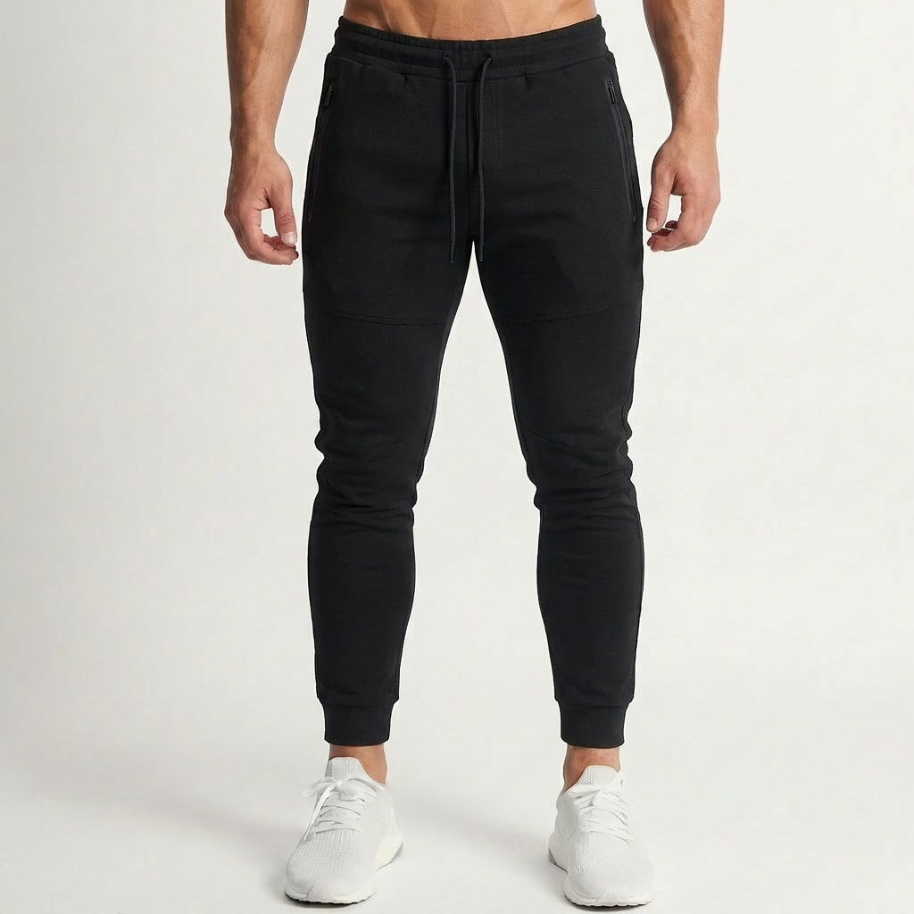 Slim Fit Tapered Jogger Pants for Men
