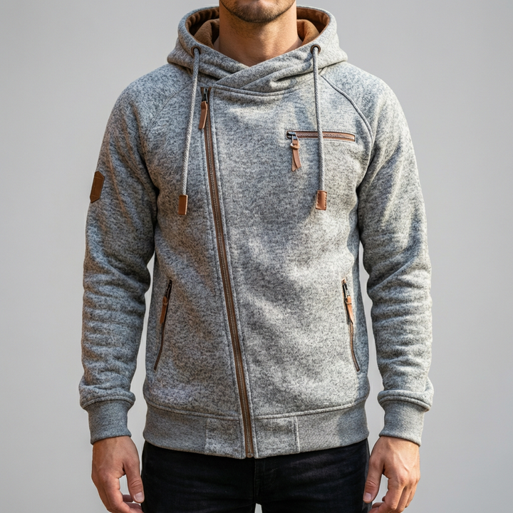 Casual Fleece Hoodie Jacket for Men