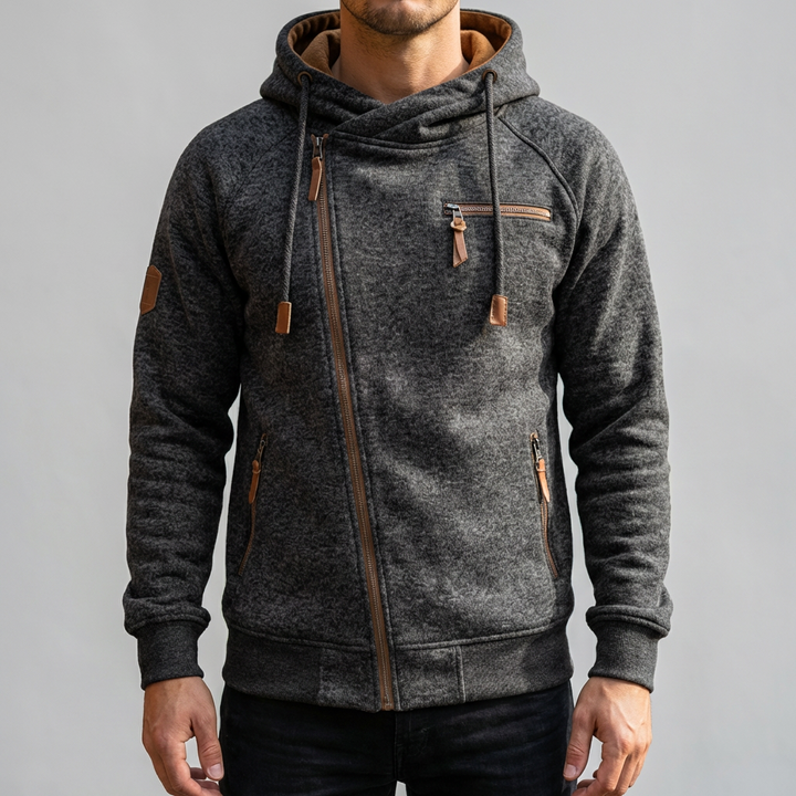 Casual Fleece Hoodie Jacket for Men