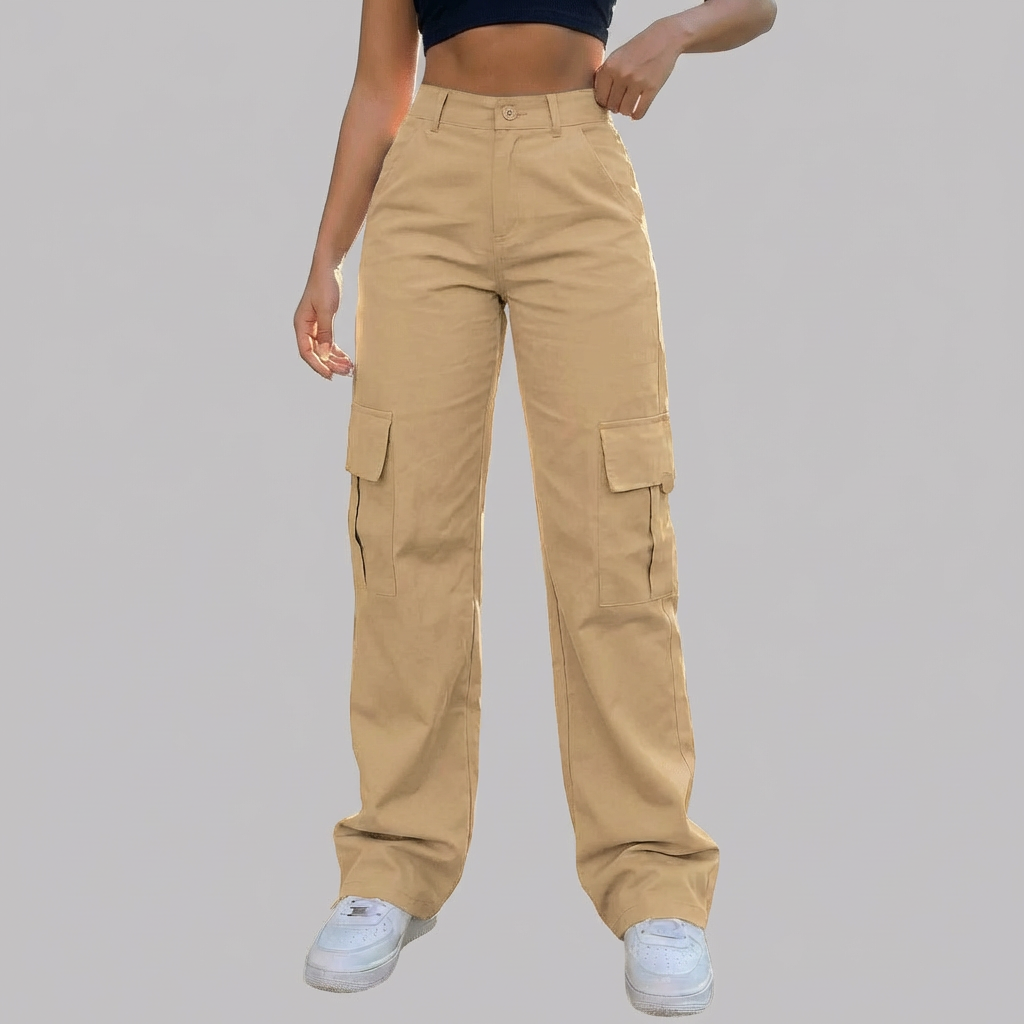 Women’s High Waisted Cargo Pants