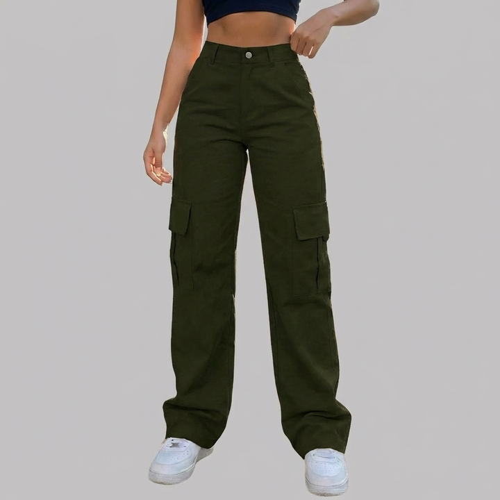 Women’s High Waisted Cargo Pants