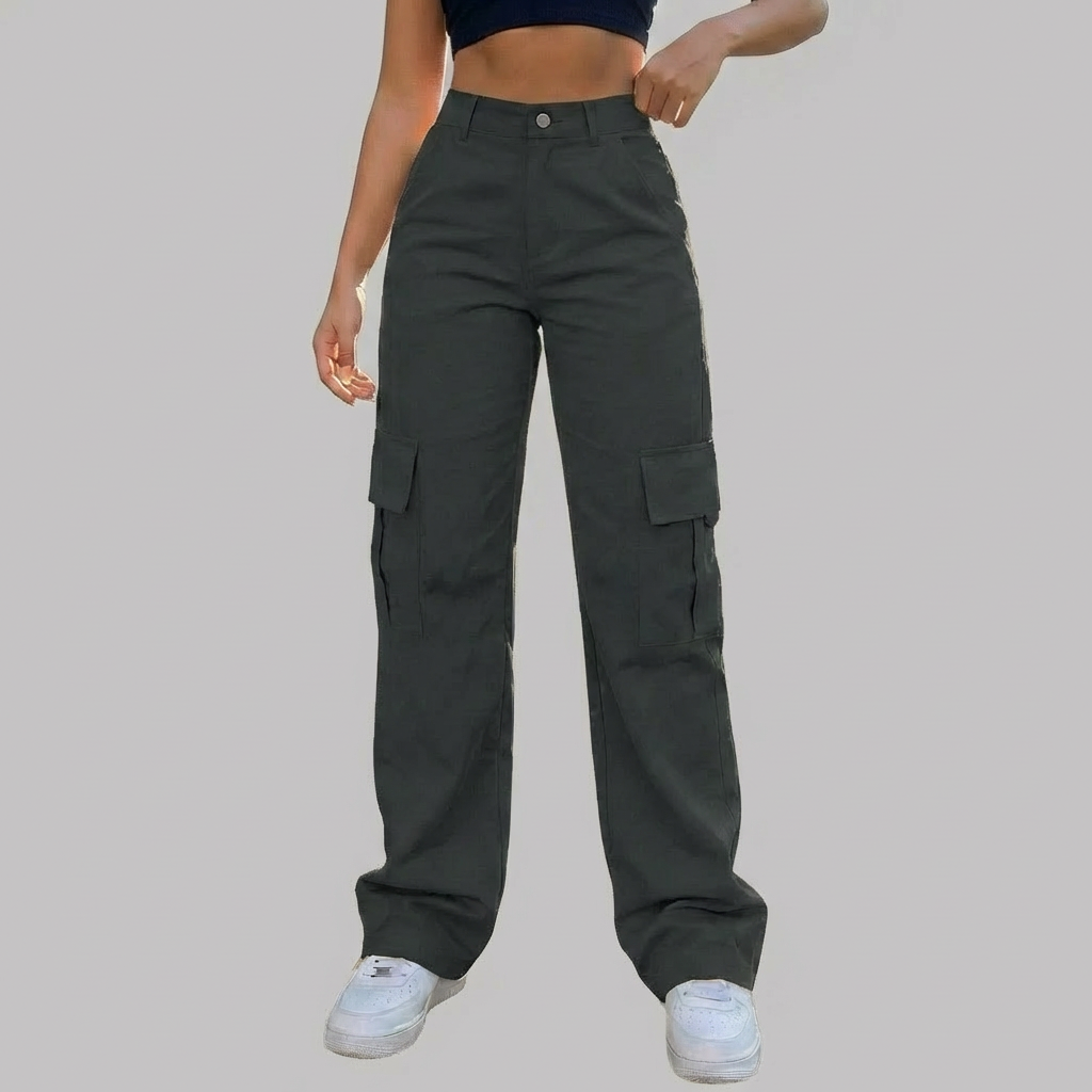 Women’s High Waisted Cargo Pants