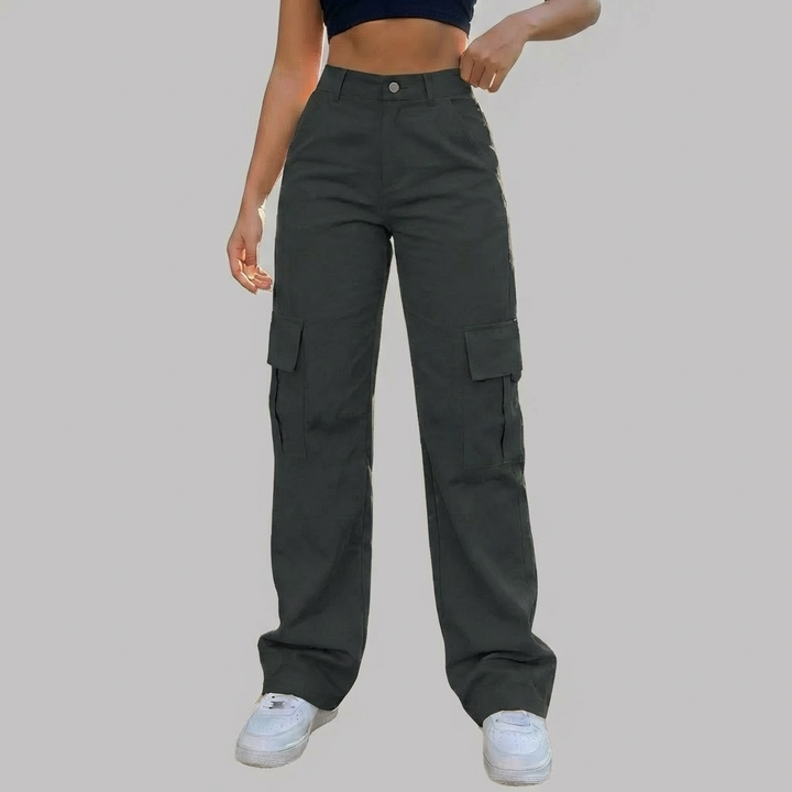 Women’s High Waisted Cargo Pants