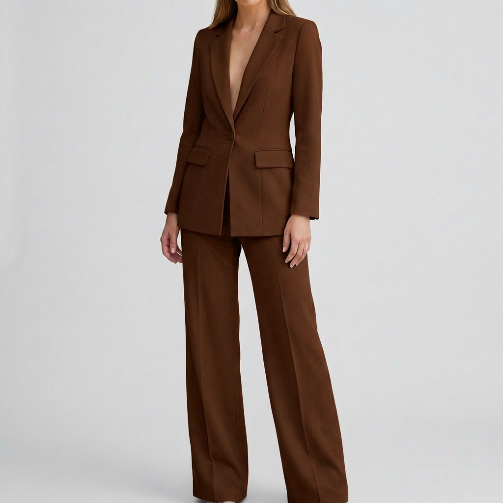 Elegant Blazer and Pants Set for Women