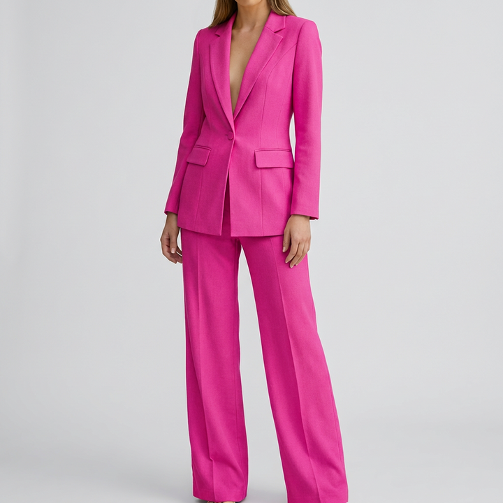 Elegant Blazer and Pants Set for Women
