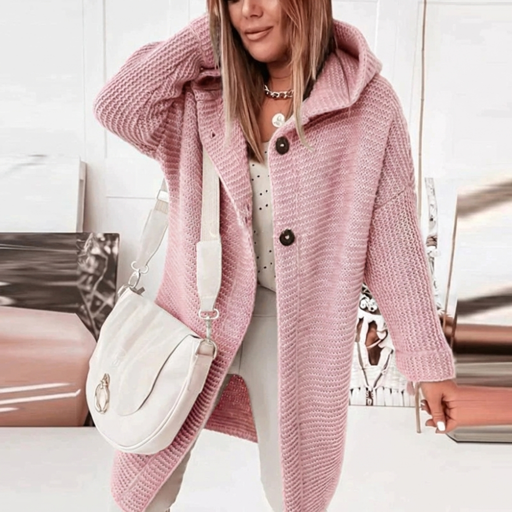 Knitted Cardigan Cozy Elegance for Cooler Days