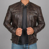 Rugged Motorcycle Jacket for Men