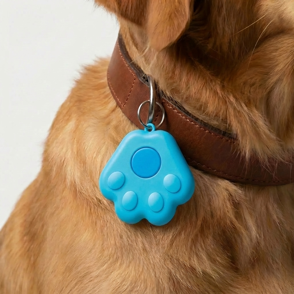 Compact GPS Collar Attachment Tracker