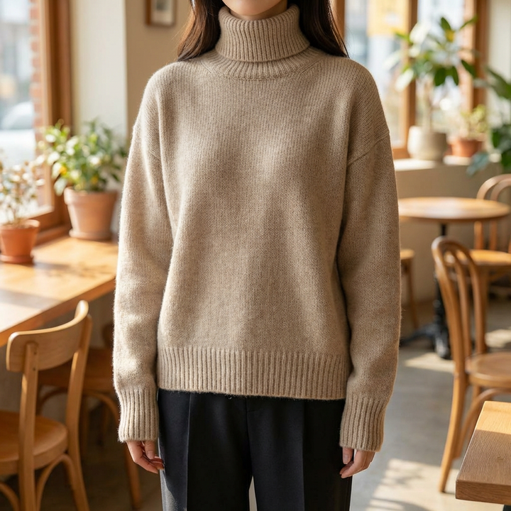 Turtleneck Sweater for Women