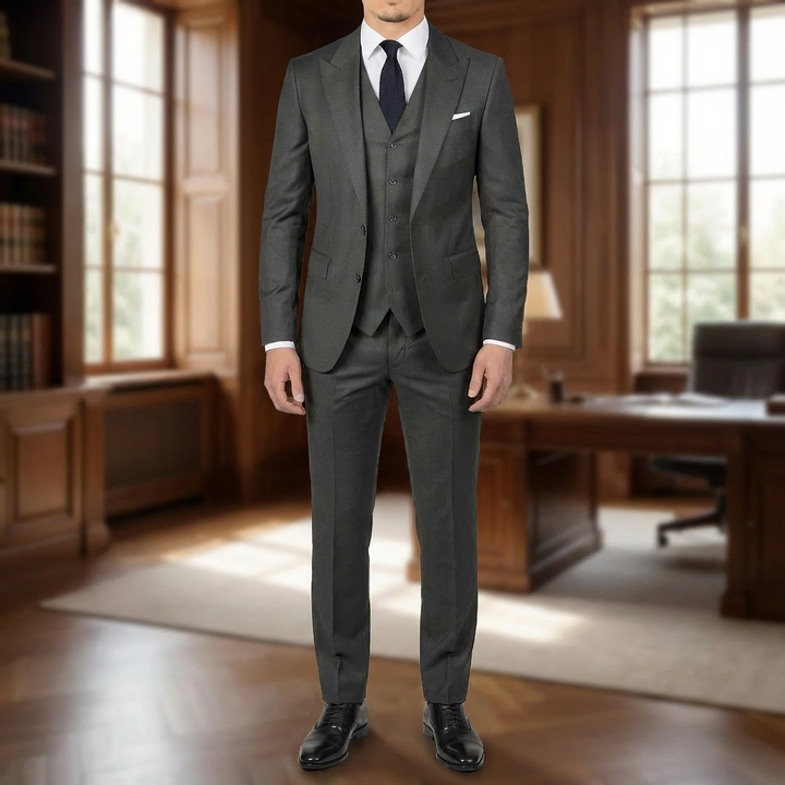 Slim-Fit 3-Piece Formal Suit