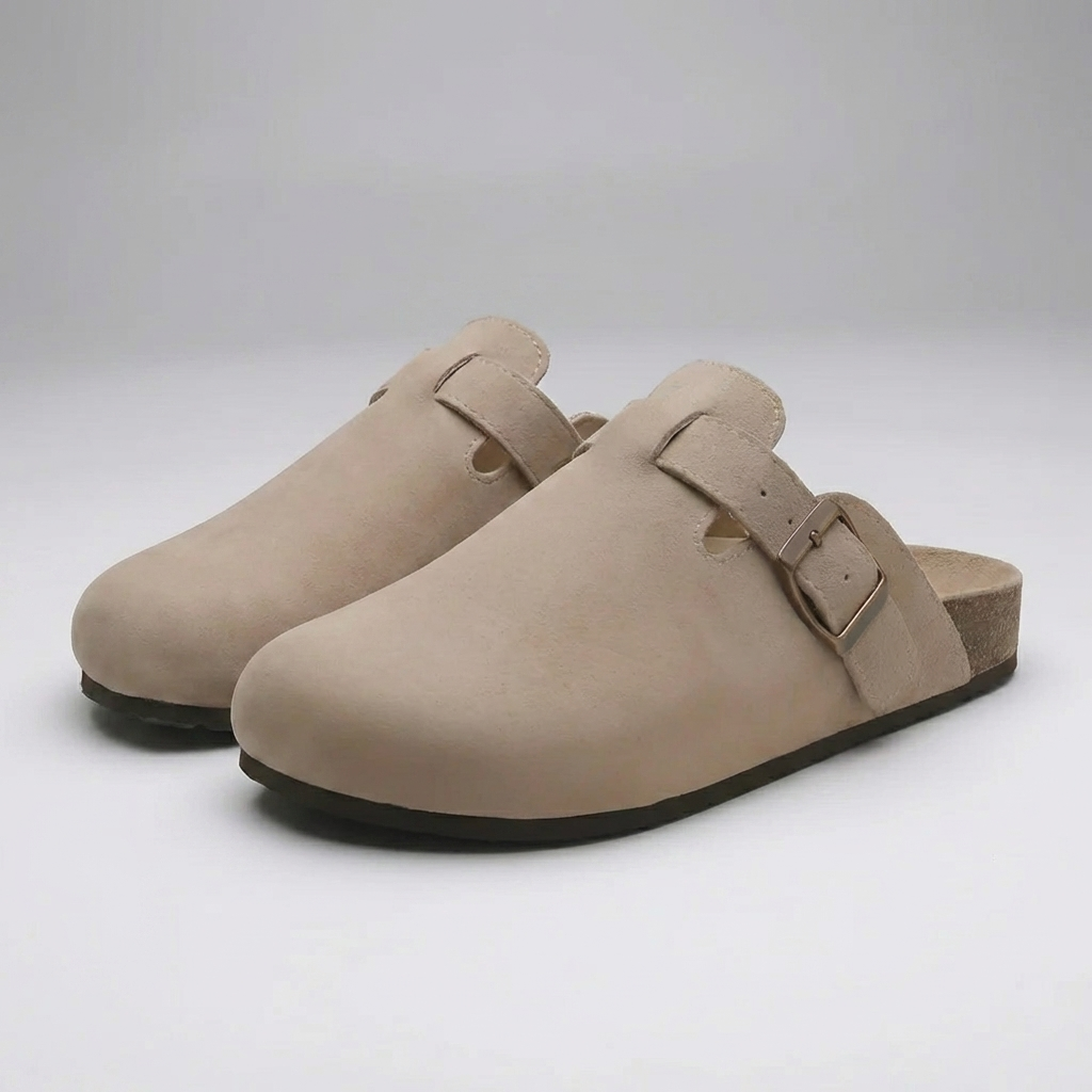Slip-On Closed-Toe Clog Sandals for Men