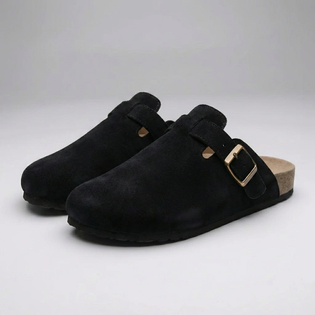 Slip-On Closed-Toe Clog Sandals for Men