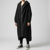 Oversized Women's Coat with Hood and Zipper