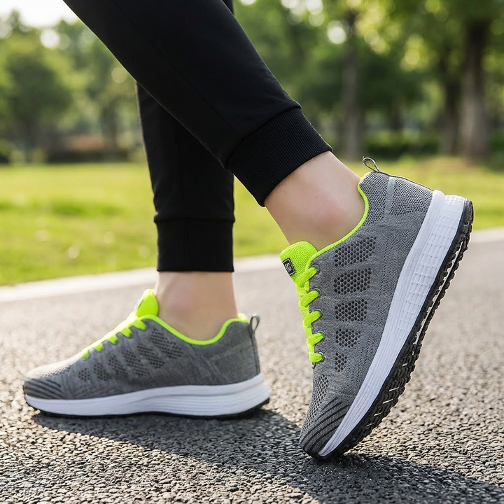 Cushioned Lace-Up Women's Athletic Sneaker