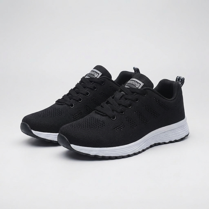 Cushioned Lace-Up Women's Athletic Sneaker