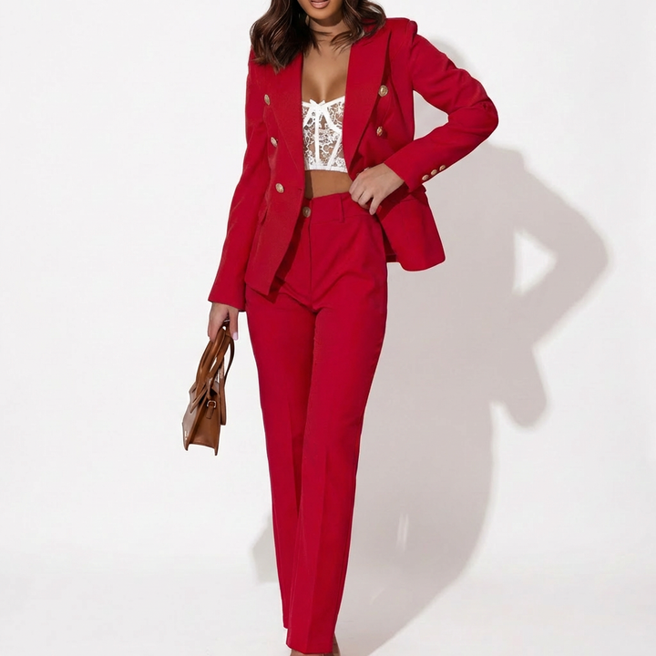 Elegant Two-Piece Women's Suit