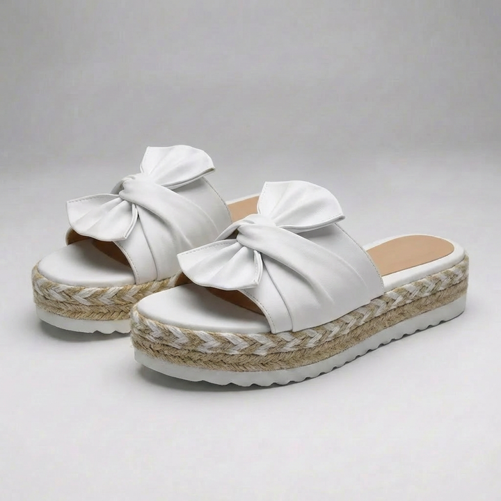 Open-Toe Platform Sandals for Women